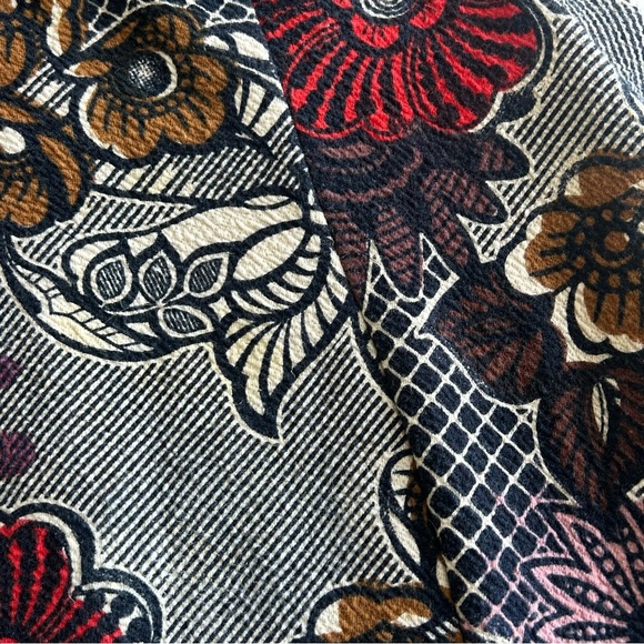 Maeve Anthropologie A-Line Floral Dress Women’s Small Multicolor Back Cutout - Picture 5 of 6